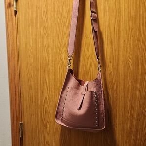 Rebecca Minkoff Pink Crossbody Bag with Studs